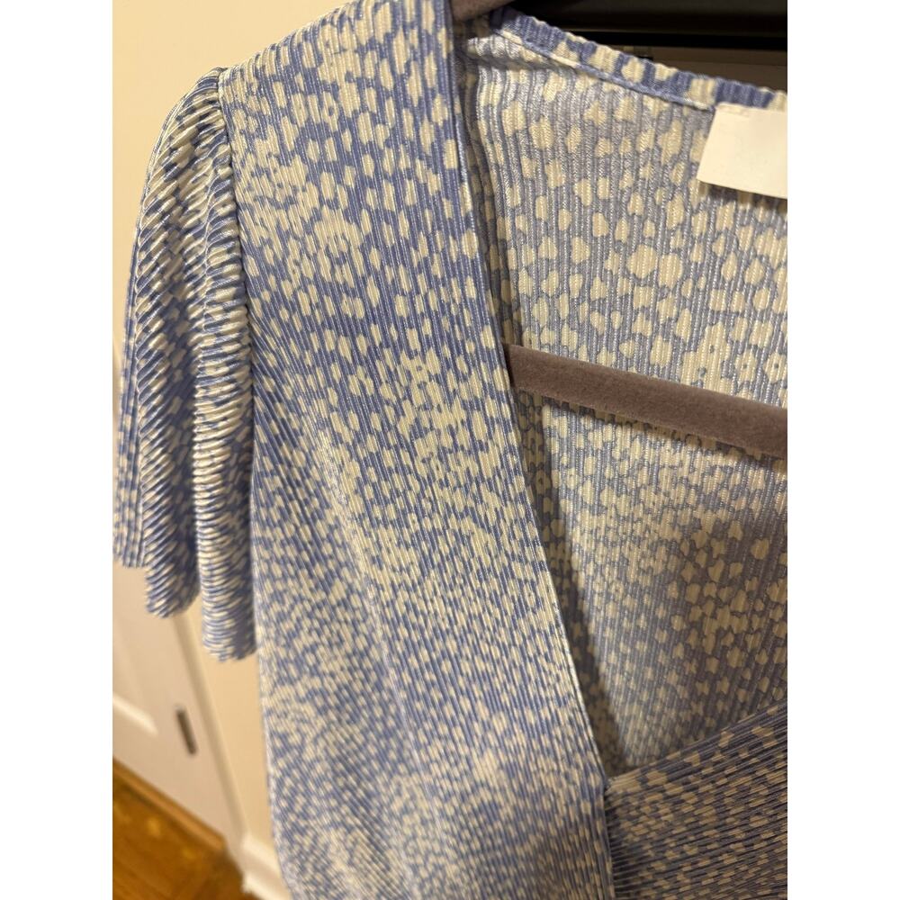 Astr The Label Blue & White Crop Top Size XL - Picture 3 of 5